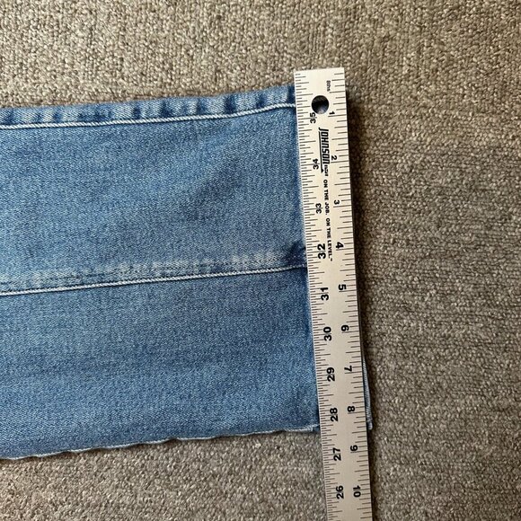 MOTHER Denim Rambler Cargo Ankle Riding the Cliffside Blue Jeans Women's Size 28 - Picture 4 of 8